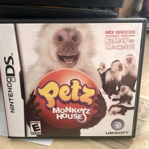 Nintendo DS Petz Monkeyz House game